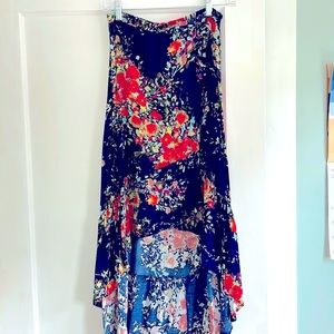 Anthropologie On the Road Wrap Floral Skirt, Size XS